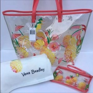 NWT Vera Bradley Toucan party Beach Bundle